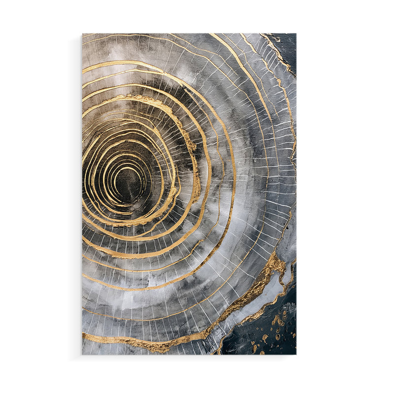 Série ABSTRACT CCL XXV - Impression sur toile seulement - NON CADRE, H 36 po x l 24 po