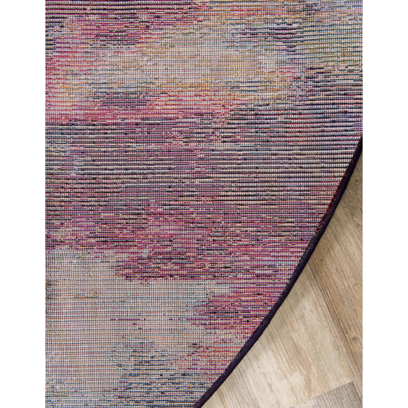 Hashimoto Abstract Area Rug, Rectangle 4'1" x 6'1"