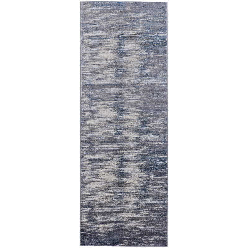 Striped Indoor Rug, Runner 2'10" x 7'10"