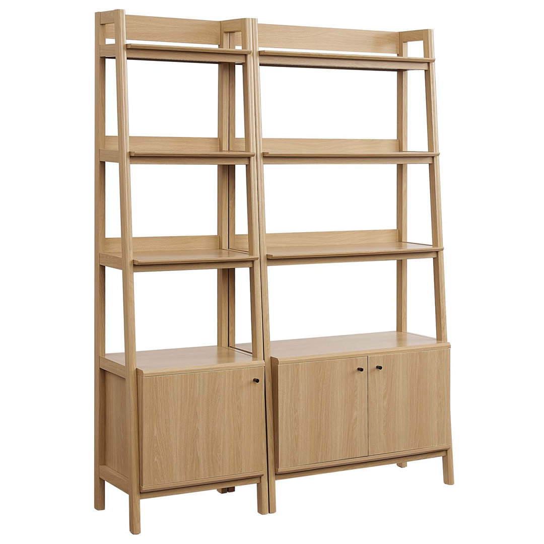 Modway Bixby Wood Bookshelves - Set of 2 Modway 