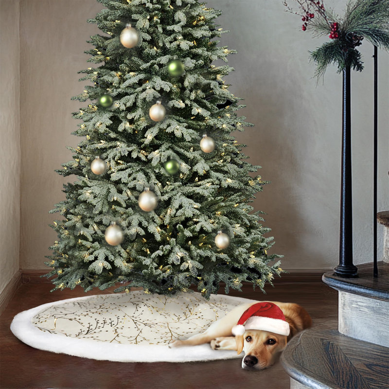 Faux Fur Tree Skirt