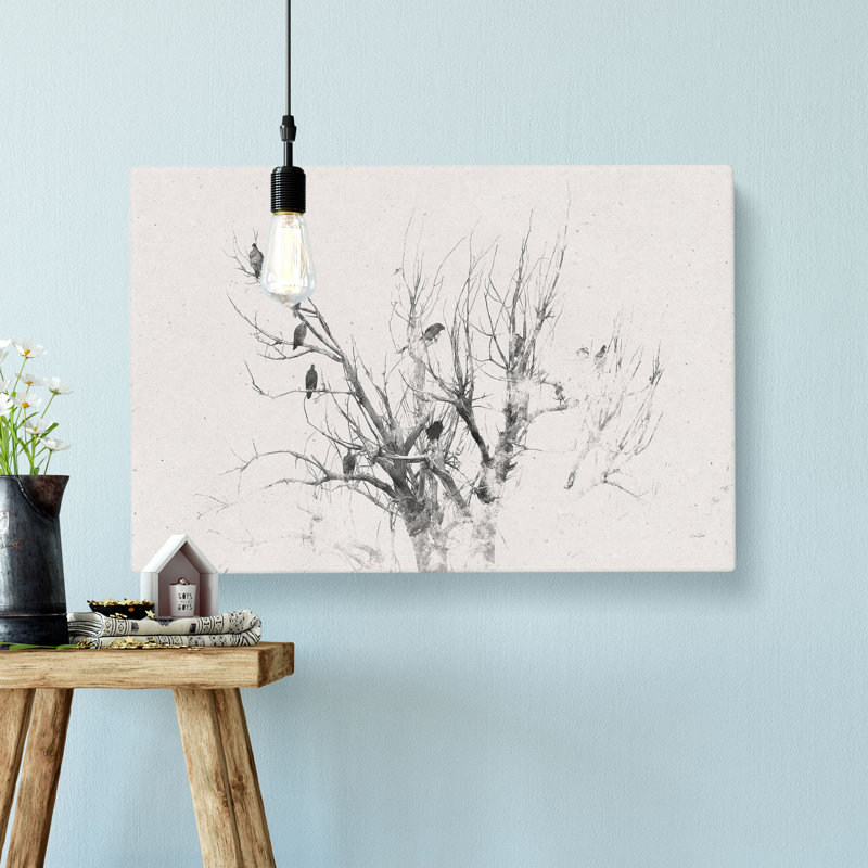 Birds In The Trees - Wrapped Canvas, 60cm H x 91cm W x 3cm D