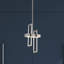 Saedi 1-Light Single Geometric LED Pendant-1850195797