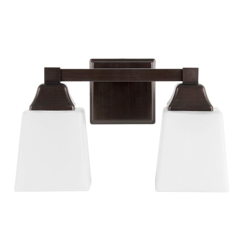 Meuble-lavabo à 2 lumières DEL 8W 3000K 1040Lm Sunset, Bronze