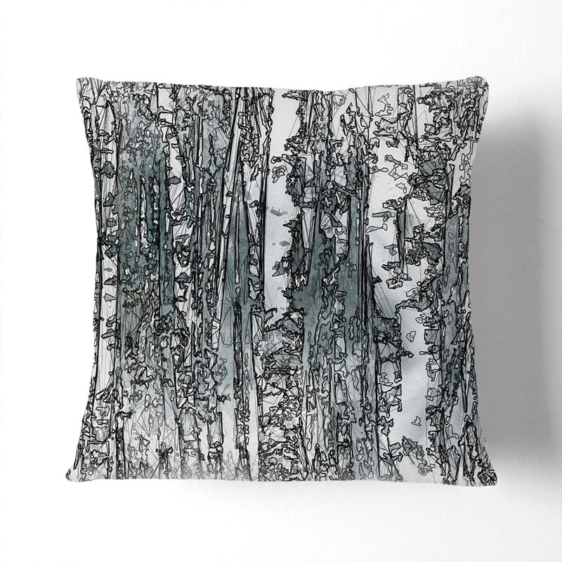Square Cushion, 55cm H x 55cm W x 20cm D, White
