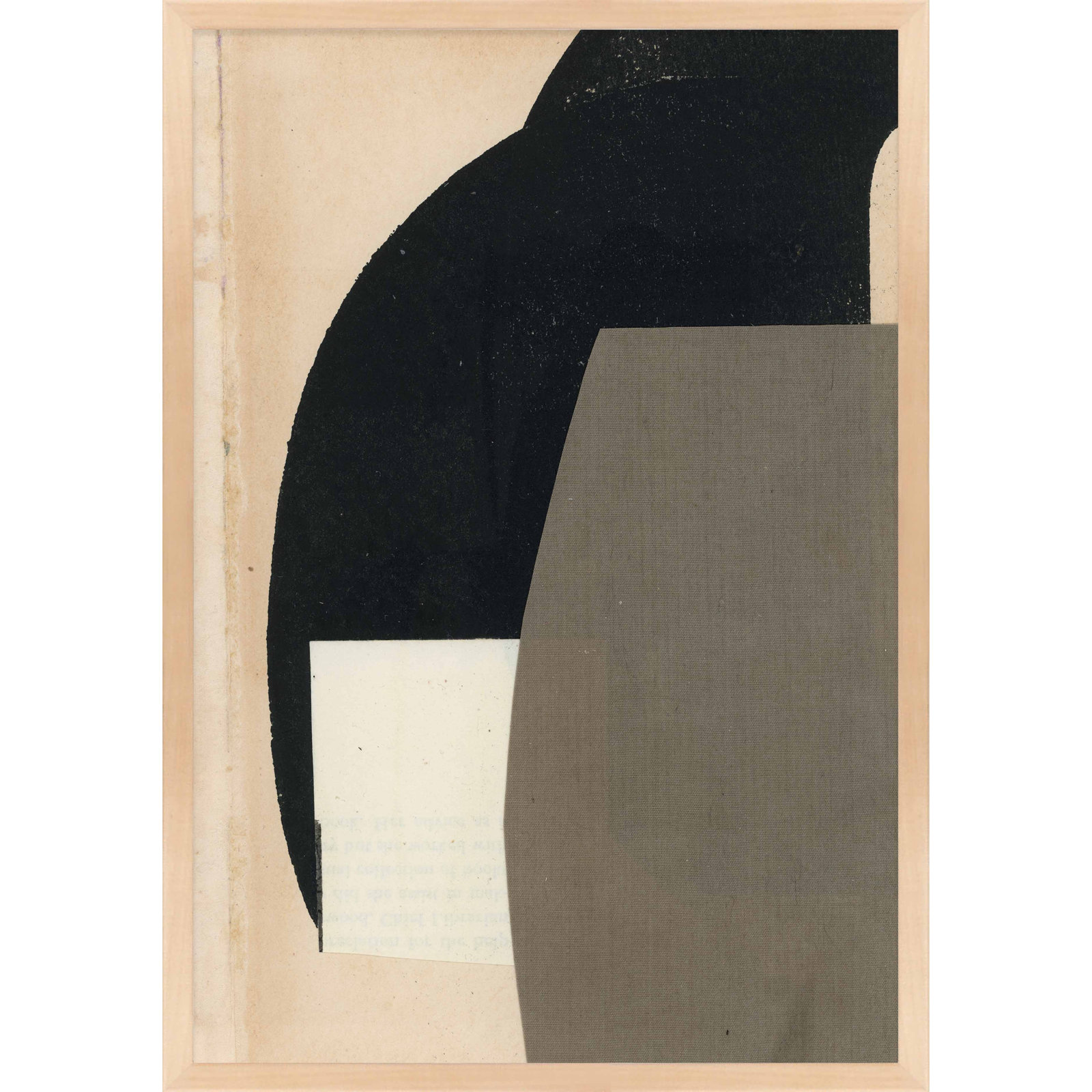 Reach Print by Driftway Studio, Maple, 20" H x 14" W, Framed Print Paper without Mat
