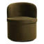 Chaise pivotante Dane avoine-877611446