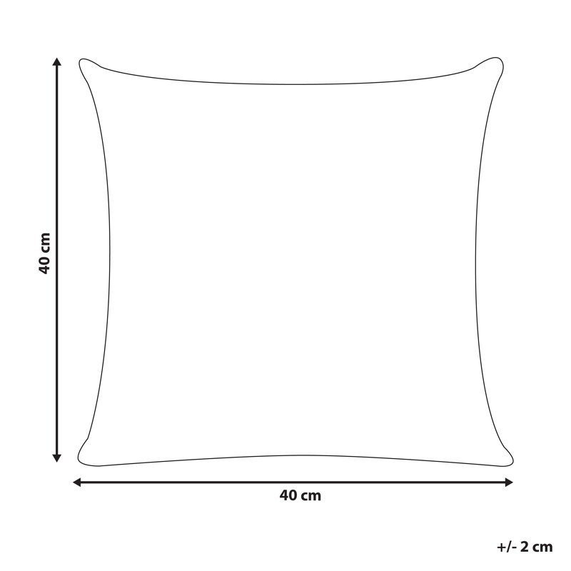 Cronius Indoor / Outdoor Floral Square Throw Cushion