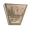 2 - Light Flush Mounted Sconce