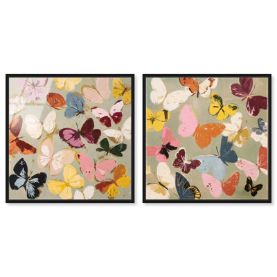 Ensemble de décorations murales boho Butterfly Softness