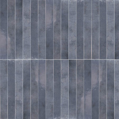 Vela 2" x 16" Glossy Porcelain Wall Tile