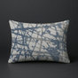 Bleu / gris / blanc abstrait