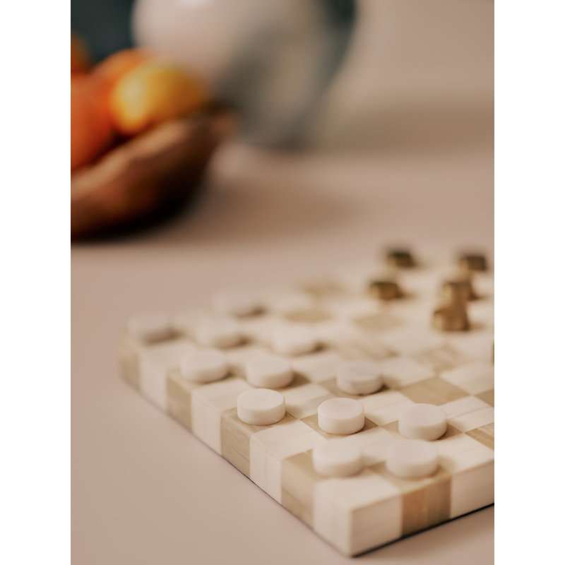 Bennett Checker Game Set (Natural)