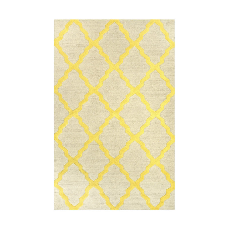 Tapis marocain Tadlock Sunshine, Rectangle 3'6" x 5'6"