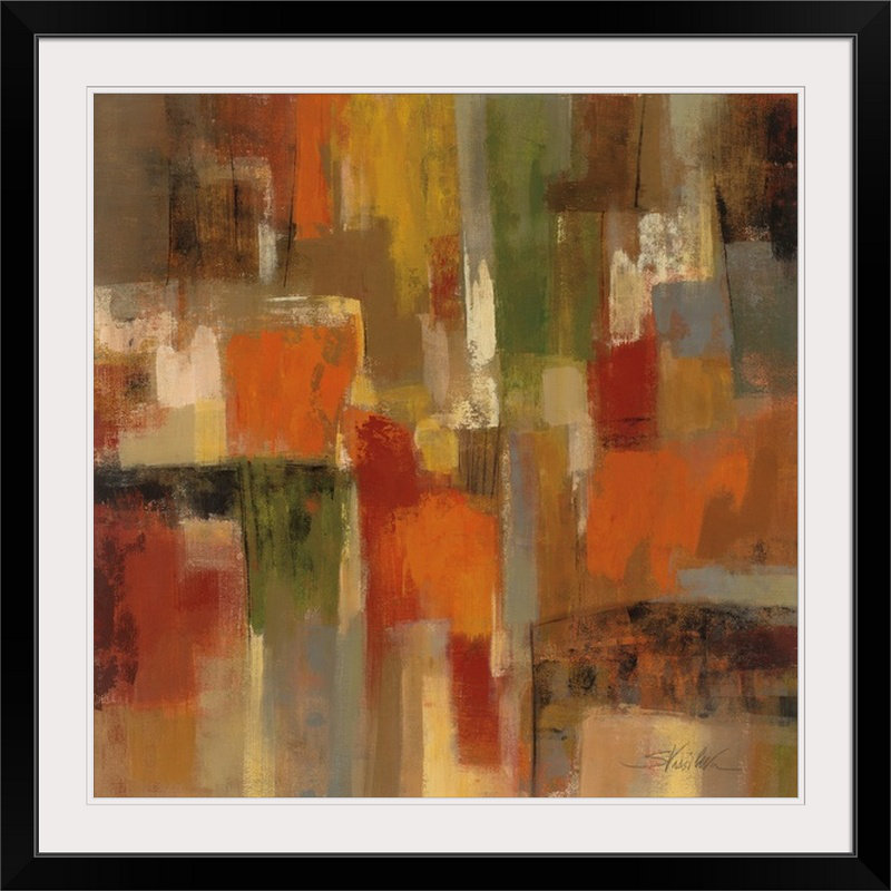«Foliage» par Aniessa, reproduction d'art, H 35 po x l 35 po, Toile