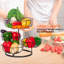 Prep & Savour Andrianne Metal Fruit Bowl