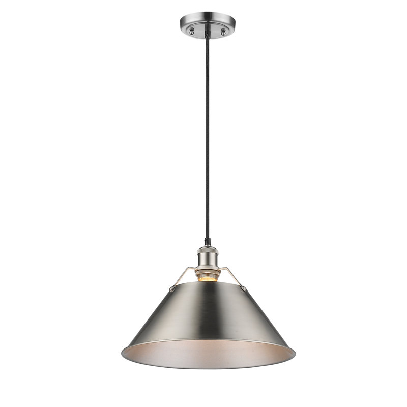 Weatherford 1 - Light Pendant, Pewter, Pewter, 131.5" H x 14" W x 14" D
