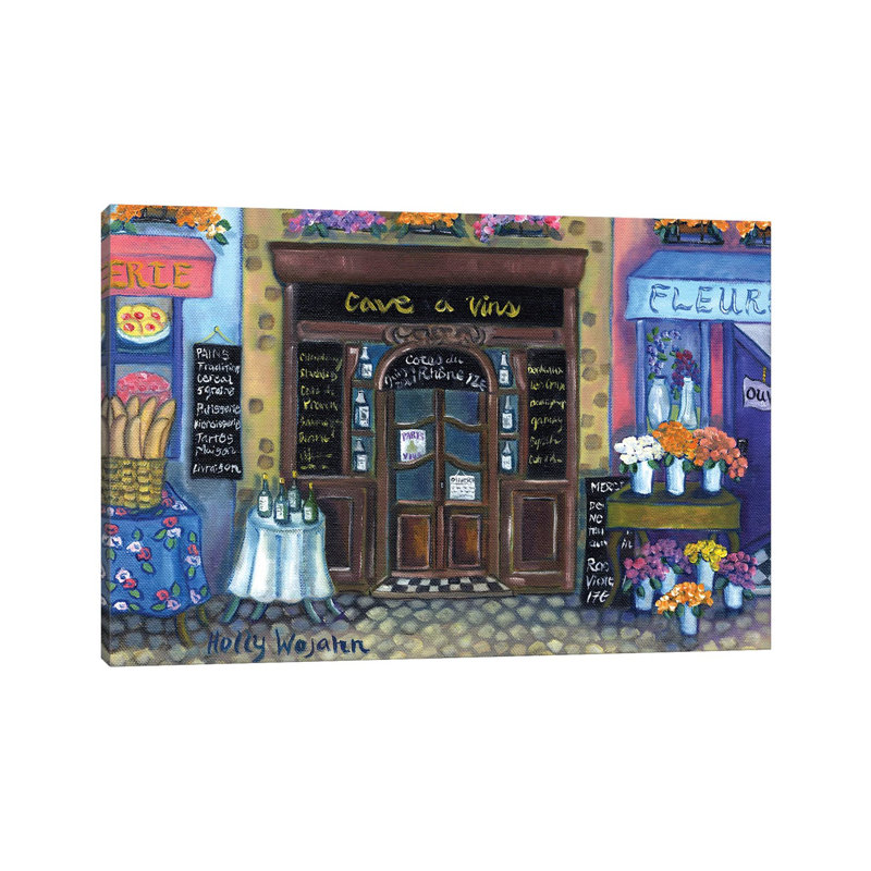 Wine Cave by Holly Wojahn - Wrapped Canvas Gallery-Wrapped Canvas Giclée, Wrapped Canvas, 12" H x 8" W