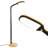 Litespan 53 in. Industrial 1-Light Dimmable LED Floor Lamp with Height Adjustable Gooseneck Head-1633402665-1633402664