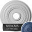 Médaillon de plafond Endurathane Oldham, DO 18 po x P 3 3/8 po x P 7/8 po (convient aux auvents jusqu'à 8 5/8 po), fini Americana peint à la main-28576276