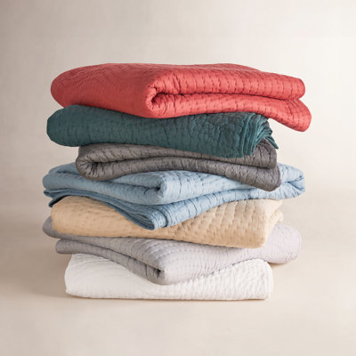 Cotton Wave Hand Stitch Voile Quilt Set