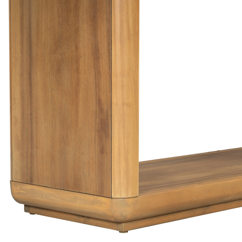 Console Mirod Elegant Minimalist, Brun