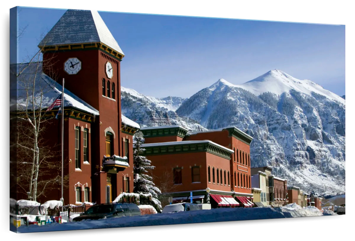 Ebern Designs Kavia Telluride Colorado Winter | Wayfair