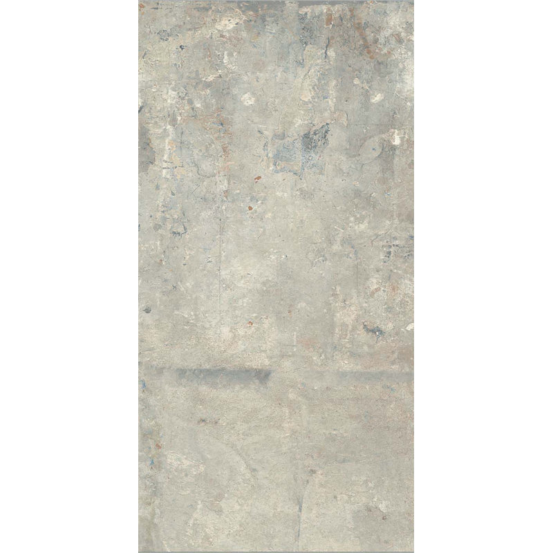 Urban Craft Metal Look 24x48 Porcelain Tile, Dark Concrete