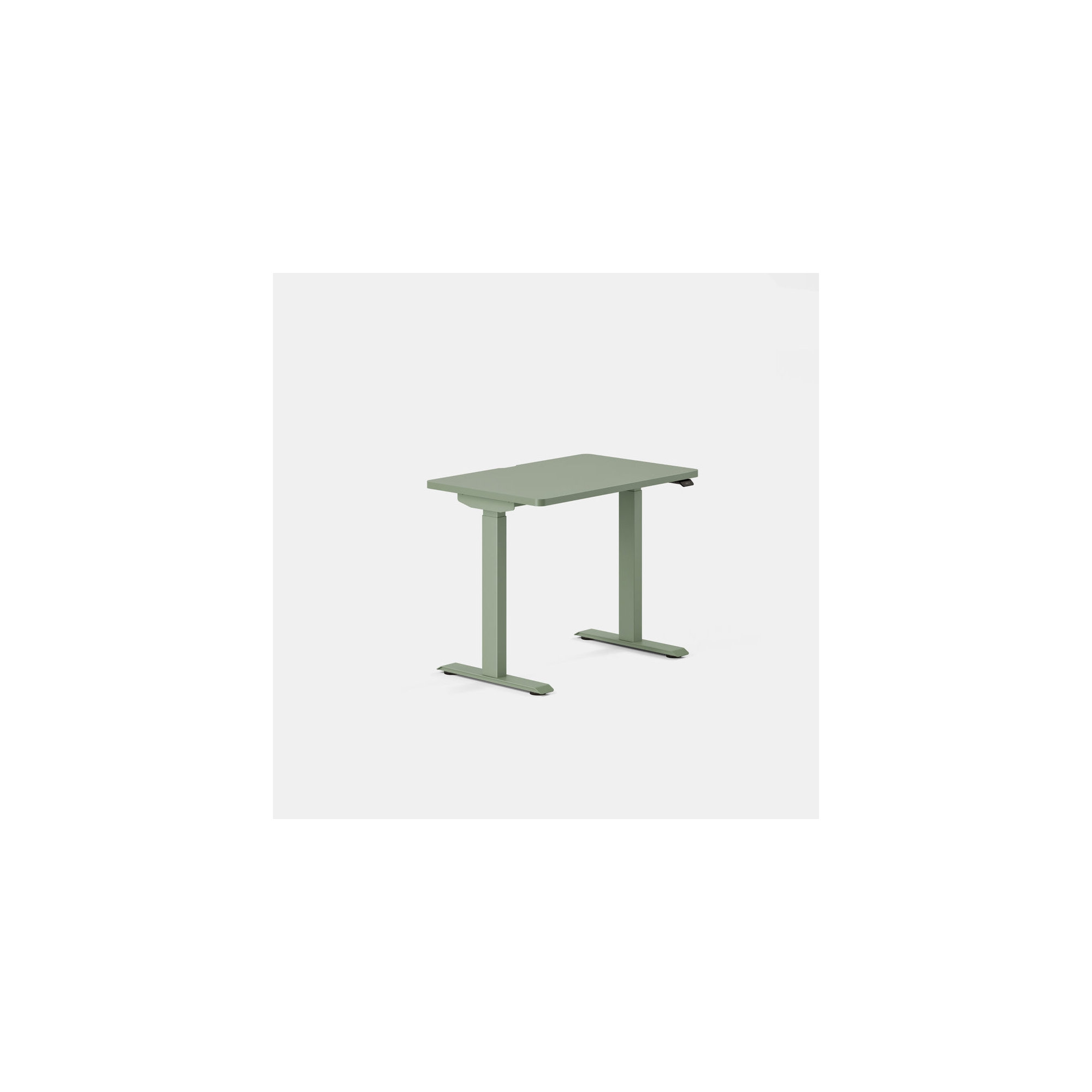 Duo Standing Desk, Sage, Sage, 47.3" H x 36" W x 24" D