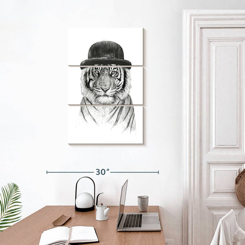 Brampt Welcome To The Jungle, H 32 po x l 20 po