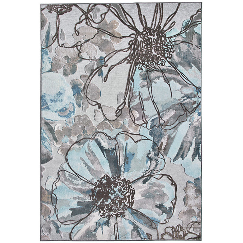 Genova Floral Area Rug, Rectangle 200 x 290cm