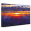 Cloudy Sunset Painting - Wrapped Canvas-56655338