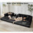 Oversize Cloud Sectional Couch (Left Facing Sofa)-1719534655-1719534644