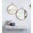 Iron Frame Vertical Round Mirror-37721309
