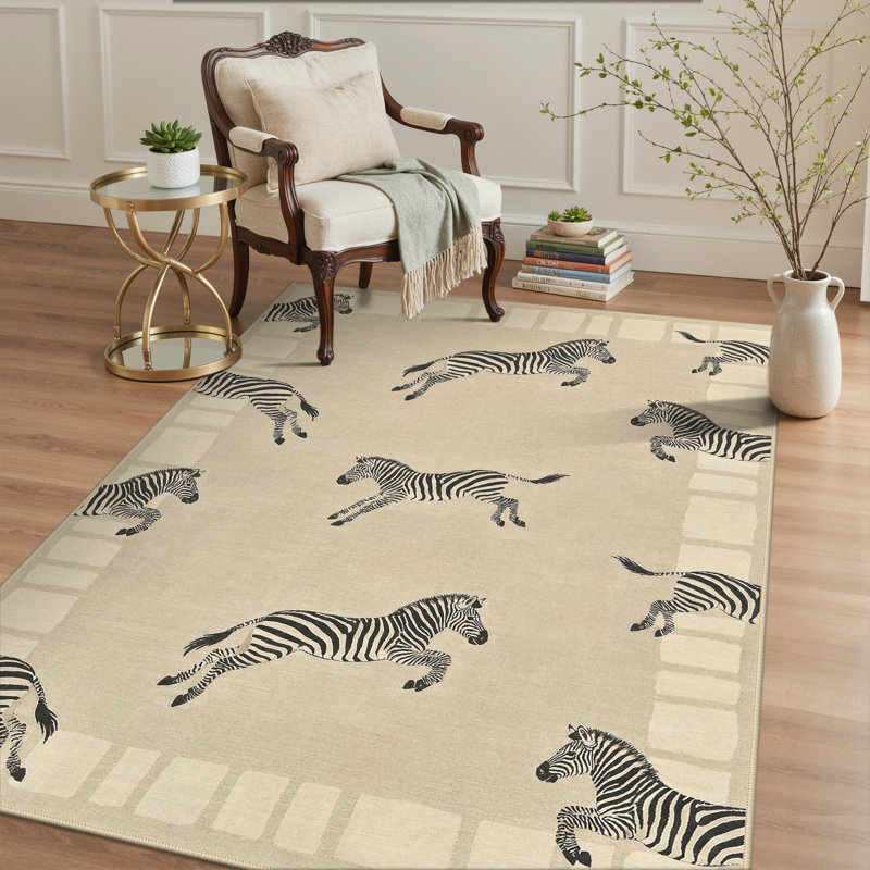 Tapis gris / brun Aldovin Aura, Rectangle 6 pi x 9 pi