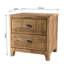 Carruthers 55.5cm W Solid Wood Bedside Table