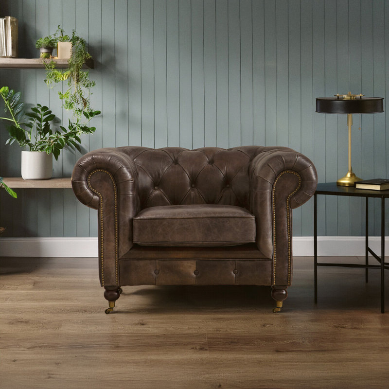 Elliana Leather Club Chair
