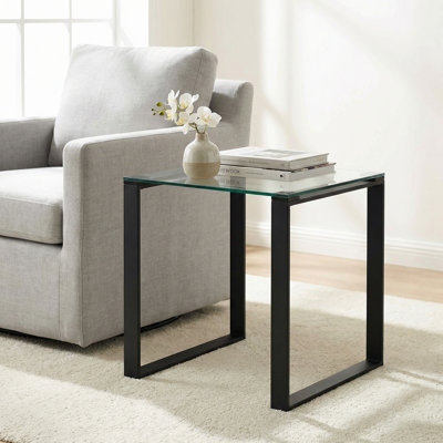 Chantrel Glass Top End Table