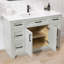 Ensemble de meuble-lavabo autoportant classique avec rangement 48 po-99820176
