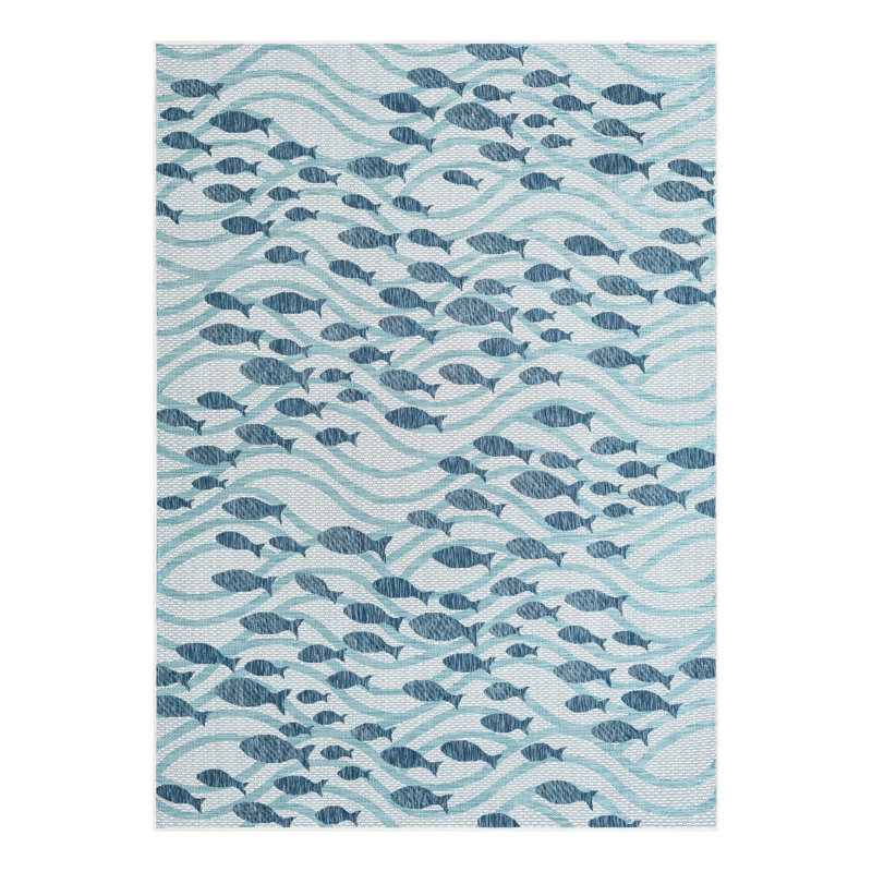 Tapis intérieur / extérieur d'extérieur Coastal, Rectangle 7 pi 1 po x 10 pi