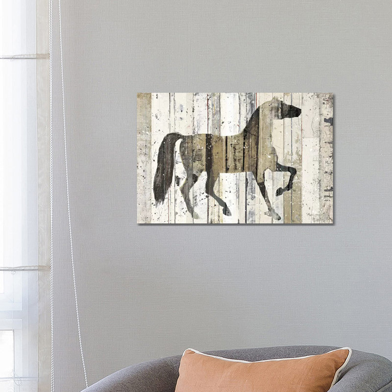 Dark Horse by Michael Mullan - Wrapped Canvas Painting, 66.04 cm H x 45.72 cm W x 3.175 cm D