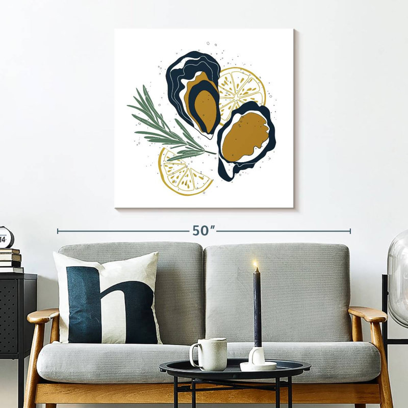 Yarlin Gourmet Oysters, 30" H x 30" W