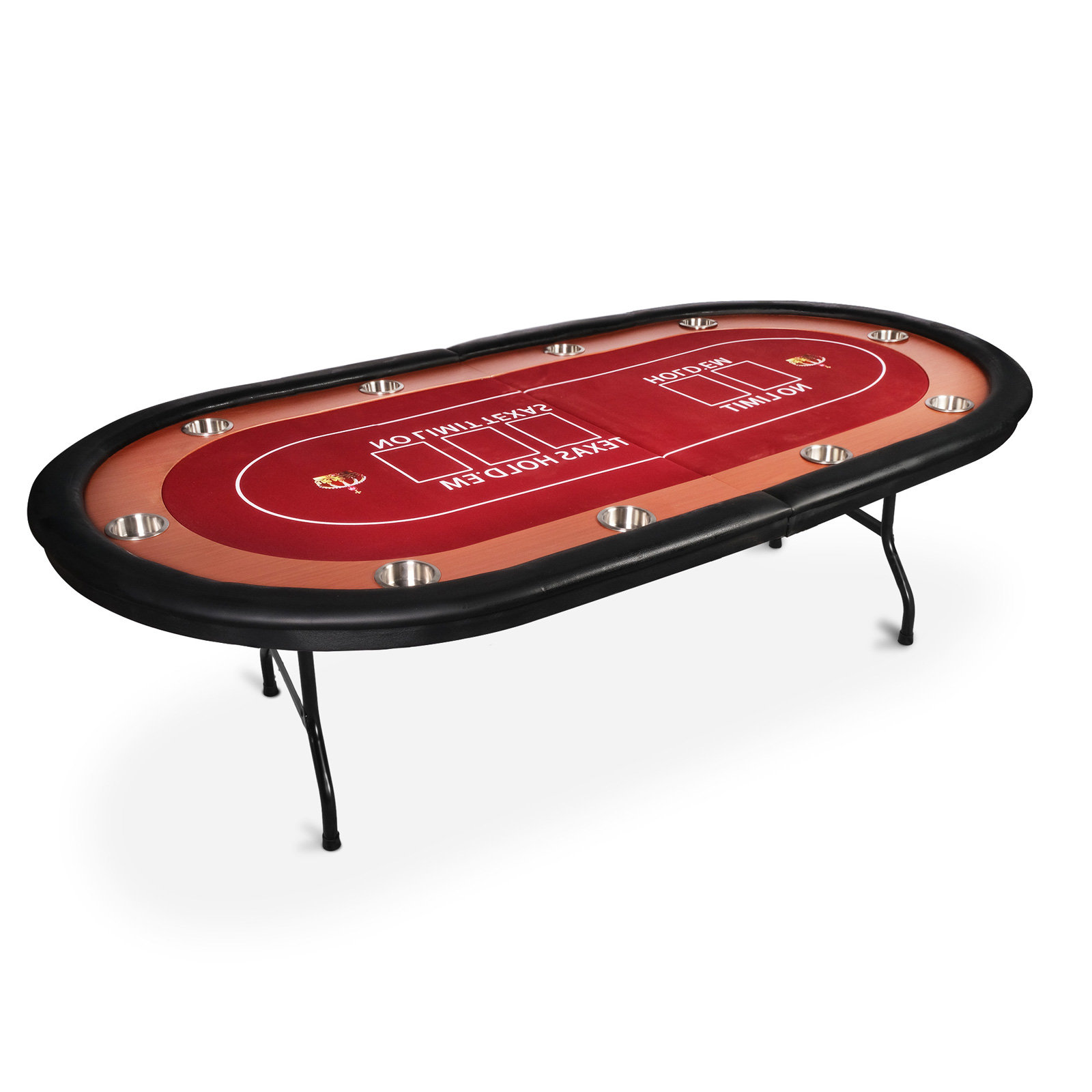 Acem 90.55 10 - Player Foldable Poker Table 