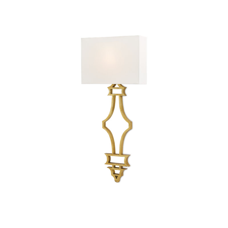 Eternity 1 - Light Flush Mounted Sconce, Antique Gold Leaf