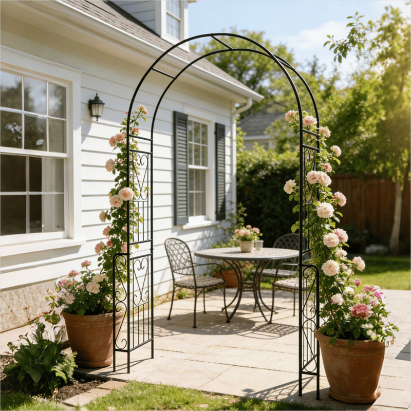 94.42 Ft. H x 55 Ft. W Galvanized Steel Gate with