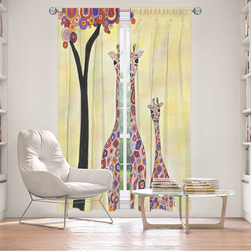 Paire de rideaux obscurcissant en polyester Snaresbrook, L 20 po x L 61 po