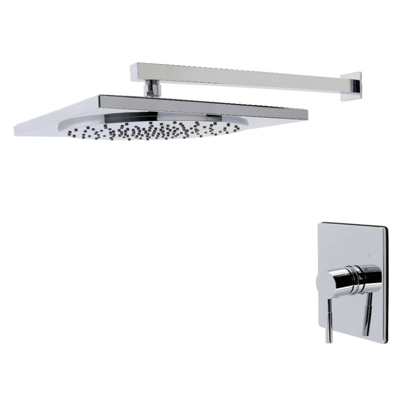 Kingston Brass Concord Single-Handle Pressure Balanced Shower Faucet, Polished Chrome