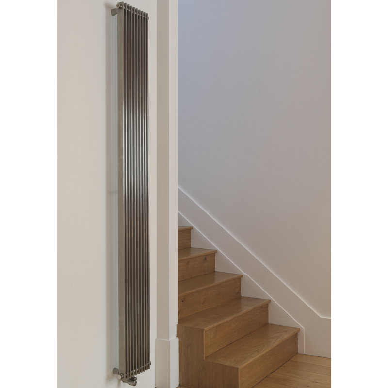 Benjamin Vertical Designer Radiator, 150cm H x 25.5cm W x 7cm D