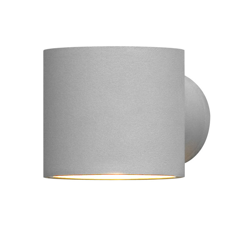 Outdoor Armed Sconce, Grey