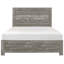 Grand lit de style rustique pour chambre à coucher, tête de lit moderne gris-1342990923-1342990912